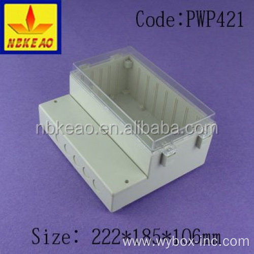 Outside electrical box surface mount junction box custom plastic enclosure abs box plastic enclosure electronics waterproof